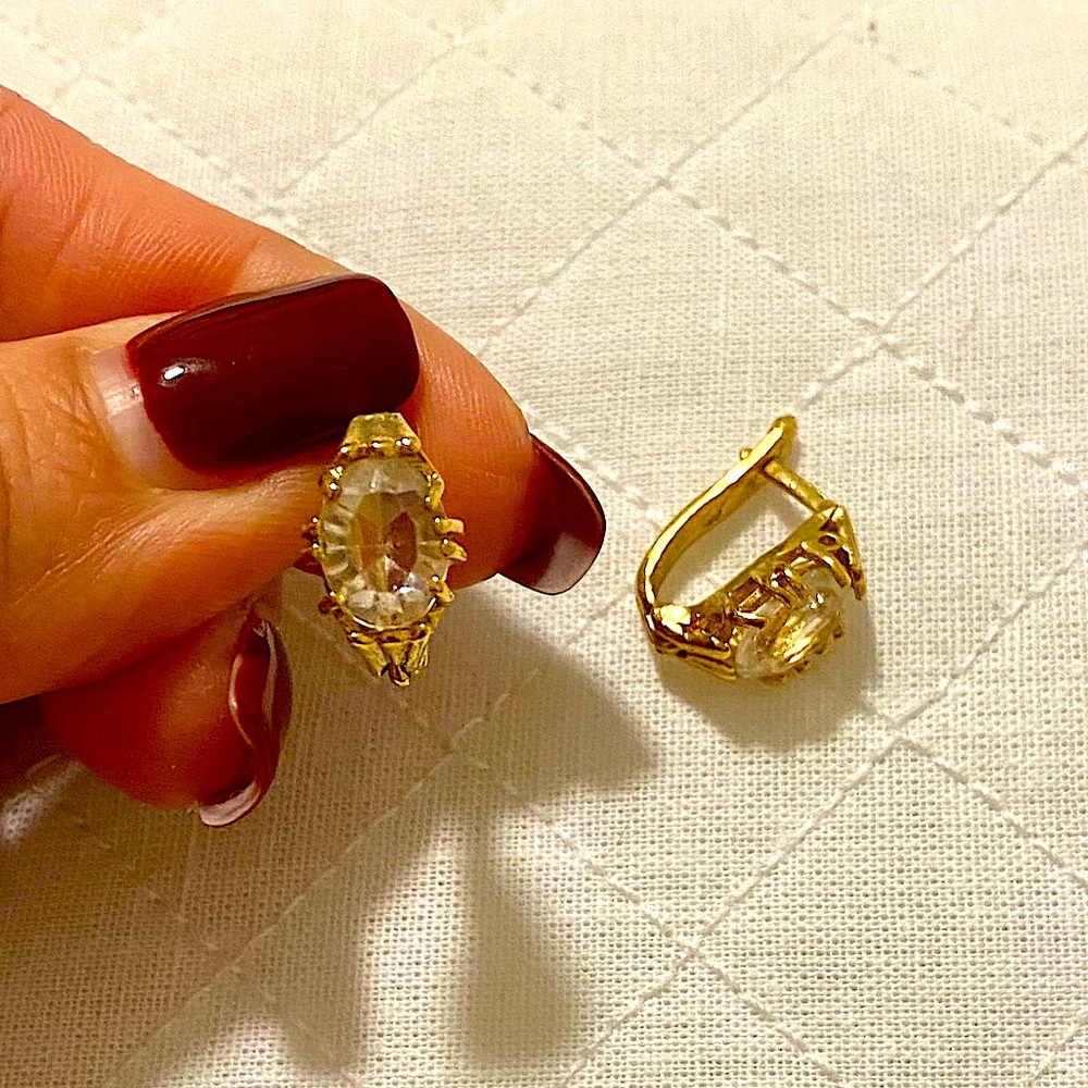 Gold Tone Earrings